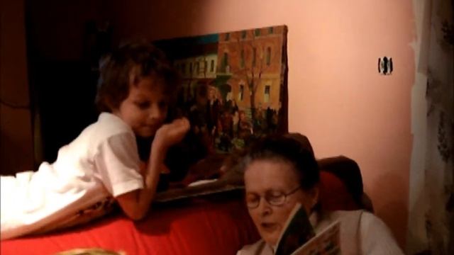 Бабушка читает русские сказки своим американским внукам смотреть онлайн