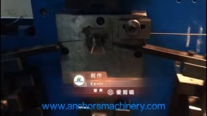 Binder clip fold back clip wire banding machine