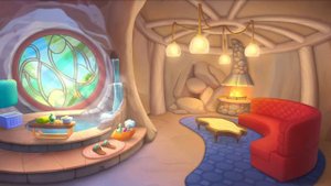 HomeScapes Дворецкий Остин #714 (уровни 6553-6564) Банные процедуры в Пещере и Котик в Ловушке