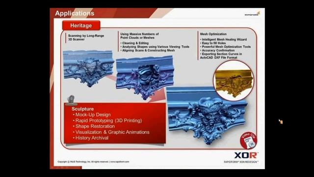 Creating Parametric CAD Models with the FARO Focus 3D Scanner and Rapidform XOR смотреть онлайн
