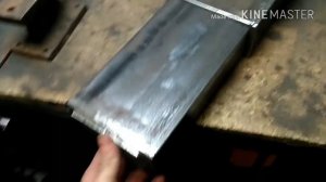 мощные тиски из швеллера своими руками