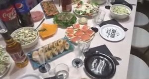 Праздничный стол на День Рождения мужа ?