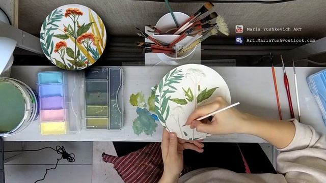 Plaster Dipped Flower Art | Art, Home decor and Gift Ideas | Декор из гипса смотреть онлайн