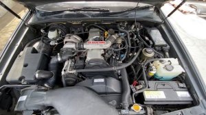 Работа двигателя 2LTE, Toyota Crown LS141