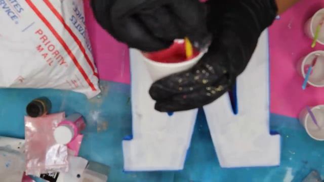 Resin Geode Wooden Letter смотреть онлайн