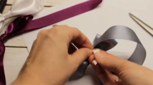 Как сделать заколку бантик для волос