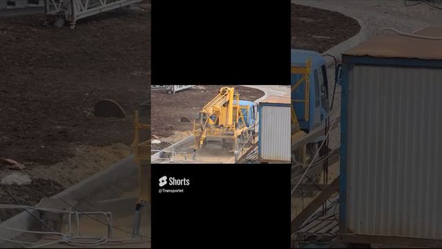 Буровая машина газанула на стройке #Shorts
