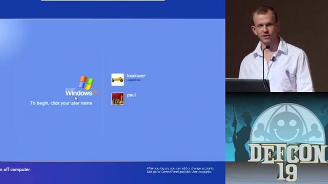 DEFCON 19 (2011) - Kiosk Hacking Redux смотреть онлайн