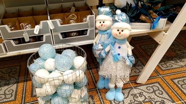 Новогодняя ярмарка в супермаркете Эпицентр 2022 Новогодний декор . Новогодние игрушки Эпицентр 2022