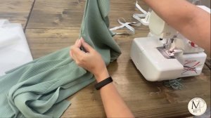 Мастер-класс пошив трикотажного платья.