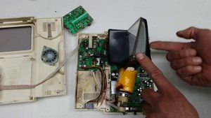 домофон с плоским тонким кинескопом