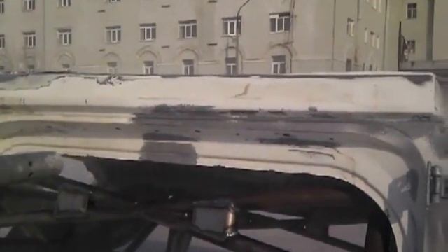 Очистка кузова авто от старой краски