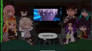 ??? Hashiras React Ao Rap do Satoru Gojo - O Mais Forte @AniRap #028???