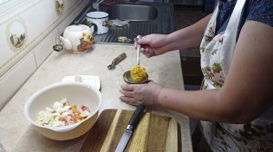 Салат с мандаринами и чесноком  Проверка рецепта