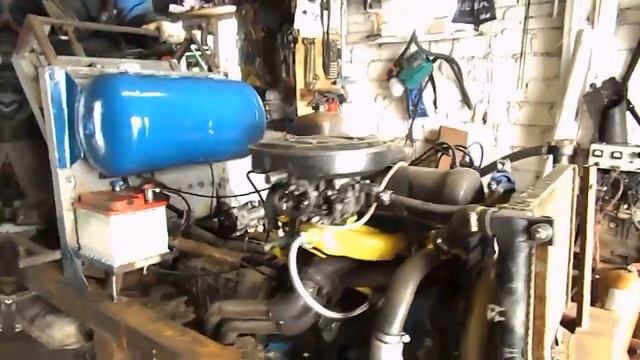 Самодельный трактор.Процесс сборки.ПЕРВЫЙ ВЫЕЗД.#62 смотреть онлайн