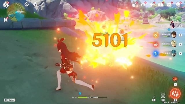 RAISING AMBER... on bones' account... (Genshin Impact) смотреть онлайн