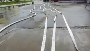 Не соблюдение техники безопасности при испытании пожарных рукавов