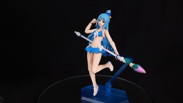8K figma Aqua Swimsuit Ver (konosuba) figure unboxing смотреть онлайн
