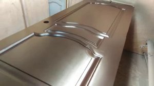 Покраска двери под лак