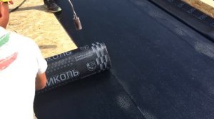 Монтаж рулонной гидроизоляции