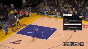 NBA 2k15 Сезон за Лейкерс - матч с Никс