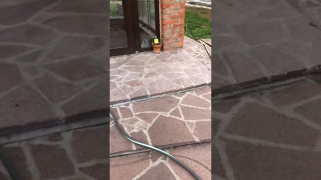 Лемезит. Входная группа из натурального камня. Начало. смотреть онлайн