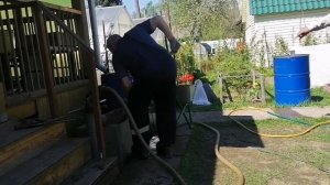 Ручное бурение скважины 23 метра на даче | Well drilling |