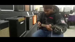 Playing one unknown Ibanez s Series