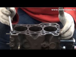 Блок цилиндров Матиз.