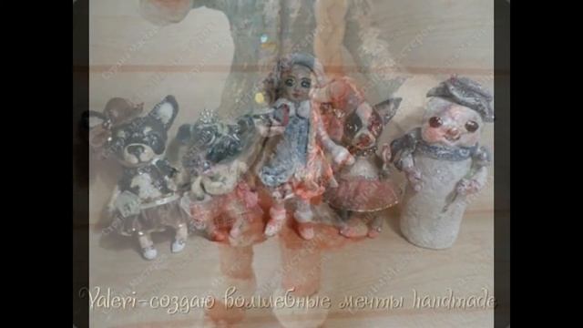 Работы из ваты, часть вторая(2) /Toys made of cotton, part one смотреть онлайн