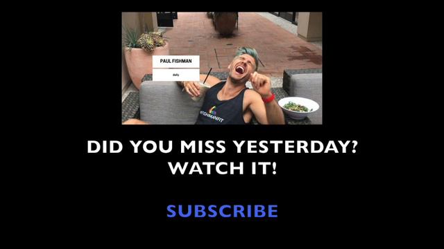 WHY DO WE PUT SO MUCH PRESSURE ON OURSELVES? | PAUL FISHMAN DAILY смотреть онлайн