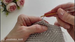 МК Панама Крючком на Любой Размер #_pautinka_knit #панама #crochet