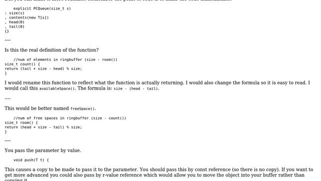 Code Review: C++ lock free, single producer, single consumer queue (3 Solutions!!) смотреть онлайн