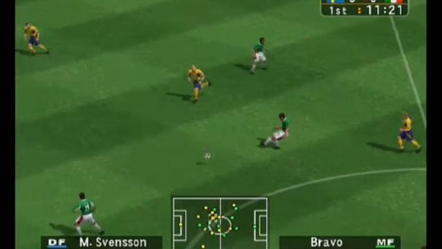 Pro Evolution Soccer 3 ... (PS2) Gameplay смотреть онлайн