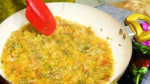 Манная каша с овощами - очень вкусный, сытный и полезный завтрак|Упма - манка с овощами и чатни