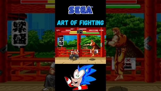 Art of Fighting на SEGA. #shorts