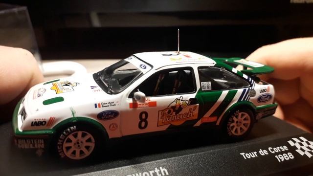 Ford Sierra RS Cosworth , 1/43 Tour de Corse 1988 смотреть онлайн