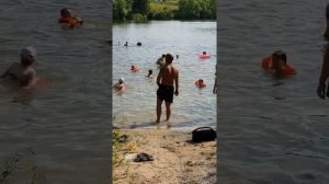 Как мужики отдыхают и зажигают без своих жен на речке "Родничок"