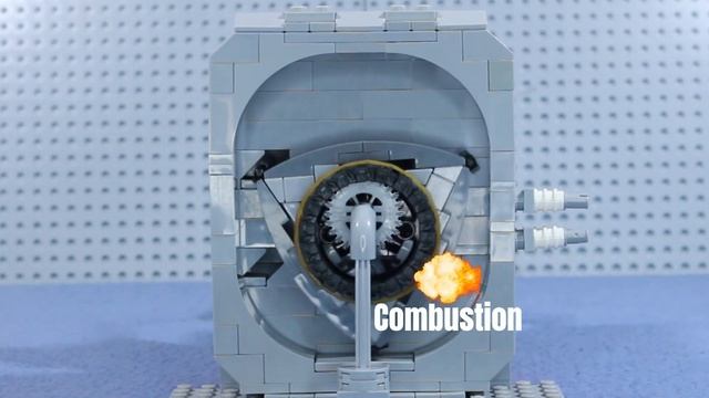 How Rotary Engines Work: Explained with LEGO