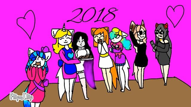 Арт на Новый год(извините если кого то обидела рисовать не умею =\ ) смотреть онлайн