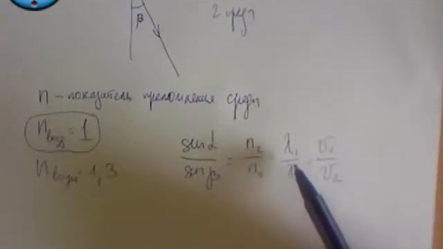 ЕГЭ по физике. Тема 49 Закон преломления смотреть онлайн