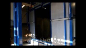 ВИДЕО – автоматизированная дробеструйная линия очистки и порошковой окраски Blastse Line