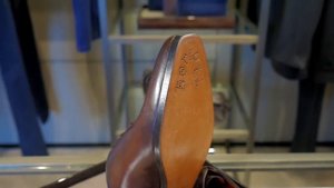 Мужские оксфорды Scars от Berluti, кожа Venezia Scritto, review: ID 158086