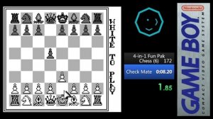 4-in-1 Fun Pak (GB) Chess in 7s 116ms [Difficulty 6]