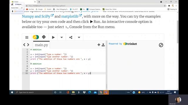 Addition Subtraction Multiplication & Division Python Tutorial