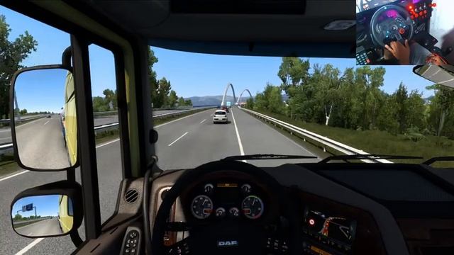 Gijón to A coruña |Euro truck simulator 2 |Logitech g29 gameplay смотреть онлайн