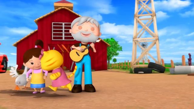 Old MacDonald Had A Farm | Nursery Rhymes For Babies By LittleBabyBum - ABCs And 123s