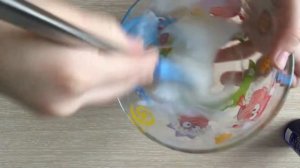 СЛАЙМ ИЗ ШАМПУНЯ И ТЕТРАБОРАТА НАТРИЯ