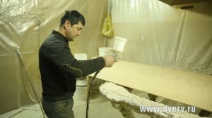 Подготовка МДФ панели на металлические двери Двери-Маркет