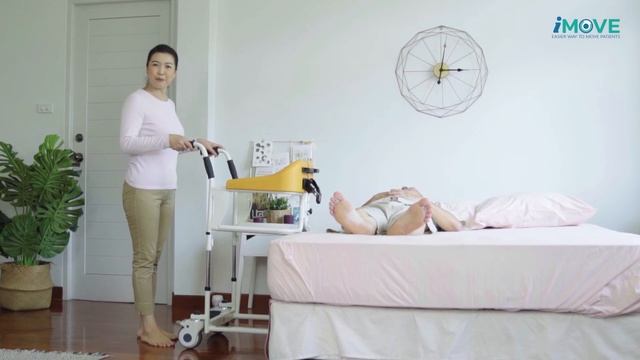 iMOVE Patient Lift and Transfer Chair. an ideal lifting device or equipment for bedridden patients. смотреть онлайн